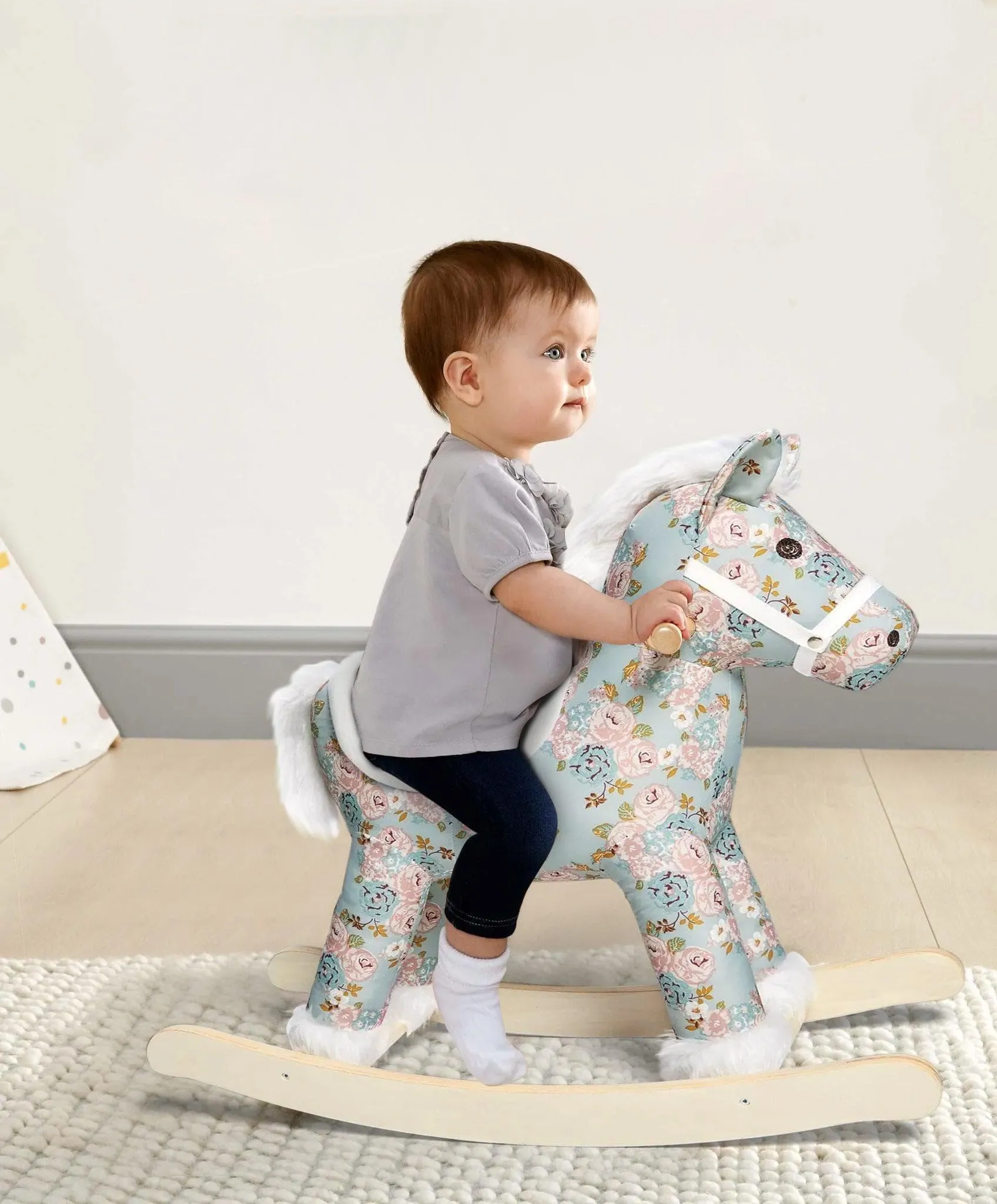Rocking Horse - Floral
