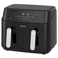 Emtronics EMAFDD9L 1750W 9L Dual Air Fryer - Black
