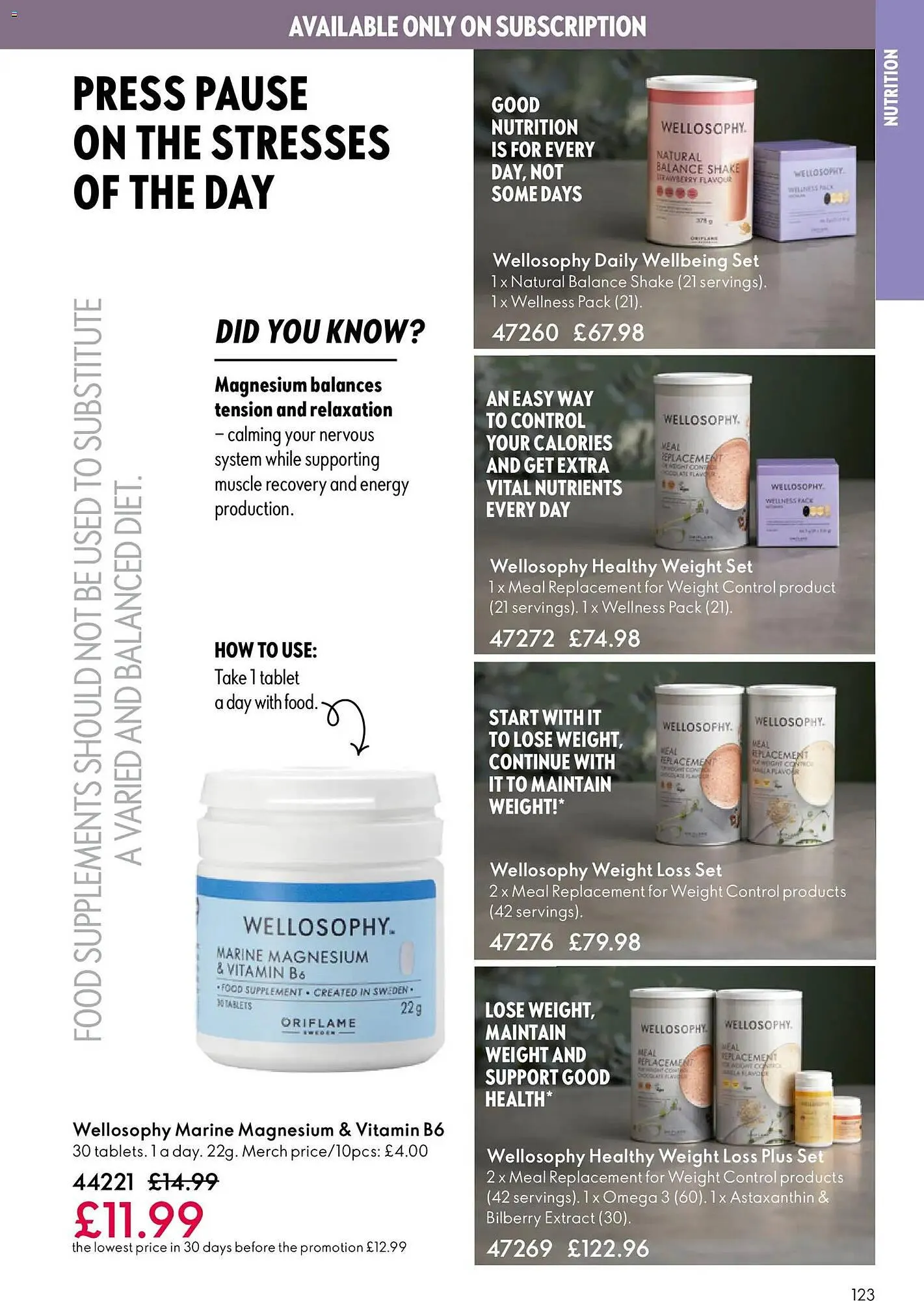 Oriflame catalogue from 21 January to 11 February 2026 - Catalogue Page 123