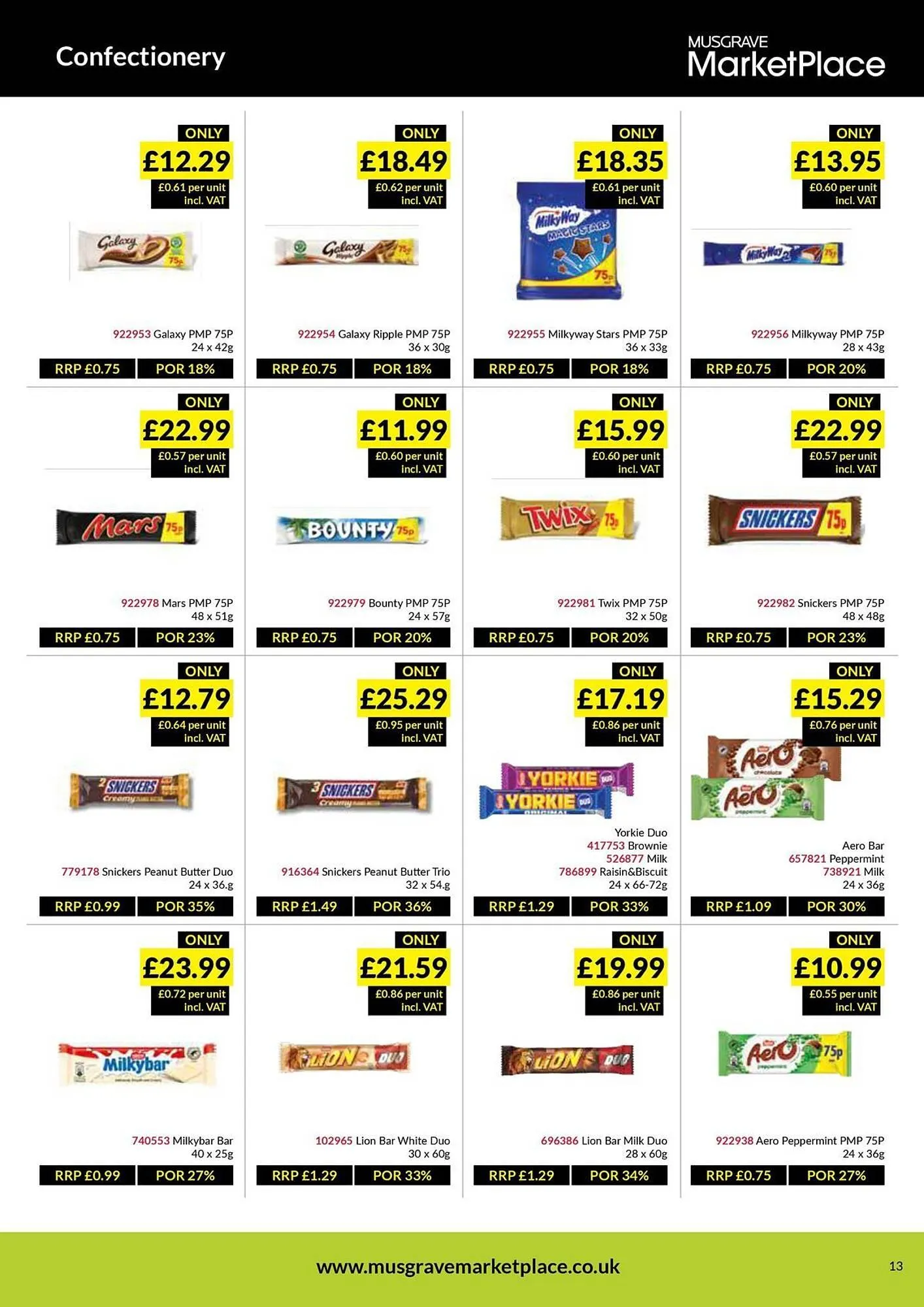 Musgrave MarketPlace leaflet from 23 June to 13 July 2025 - Catalogue Page 13