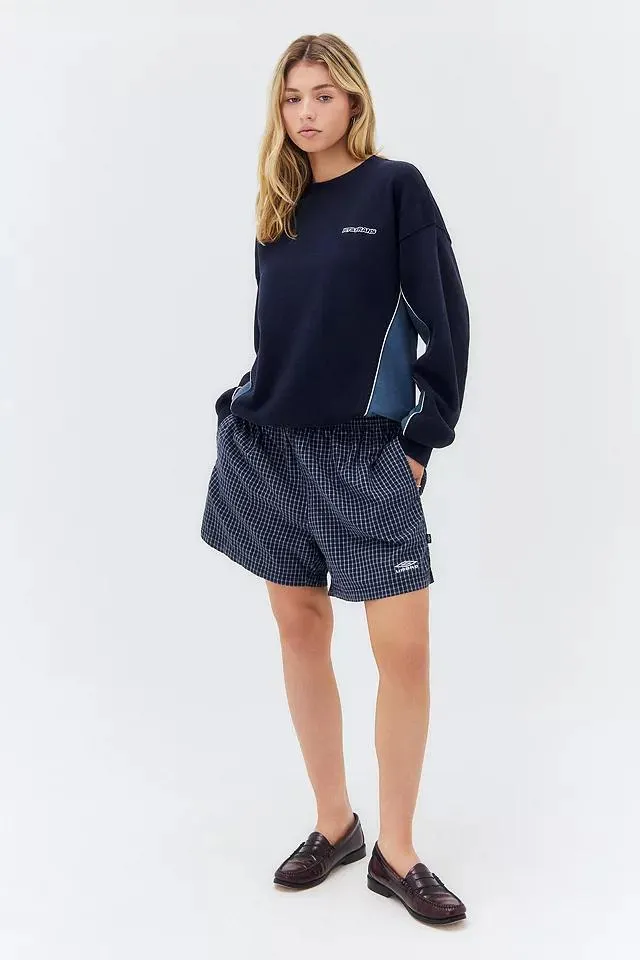 iets frans... Navy Piped Sweatshirt