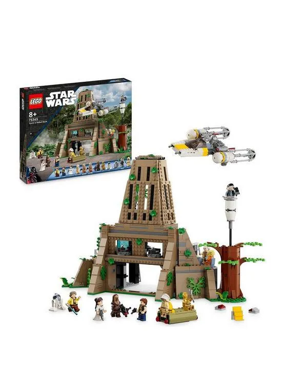 Yavin 4 Rebel Base Set with Minifigures 75365
