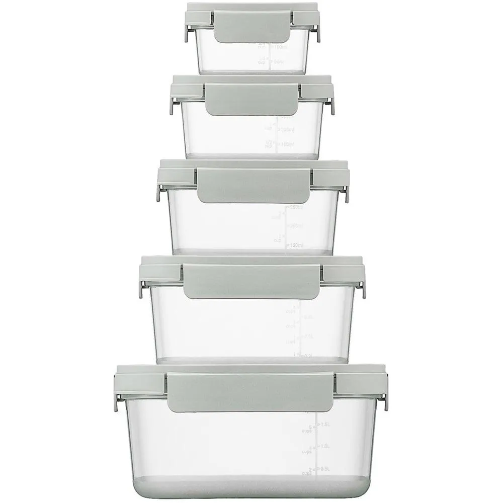 LocknLock 5 Piece NestnLock Container