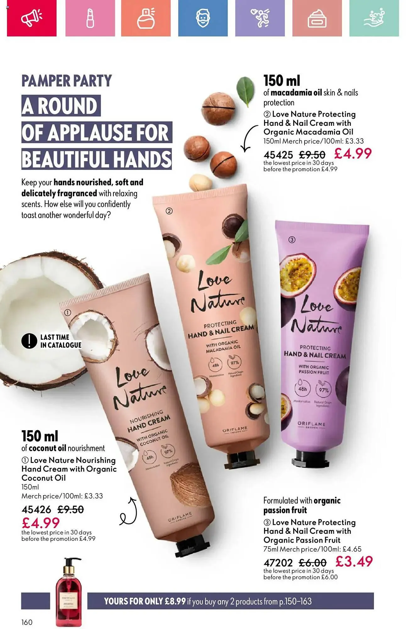 Oriflame leaflet from 31 July to 20 August 2025 - Catalogue Page 160