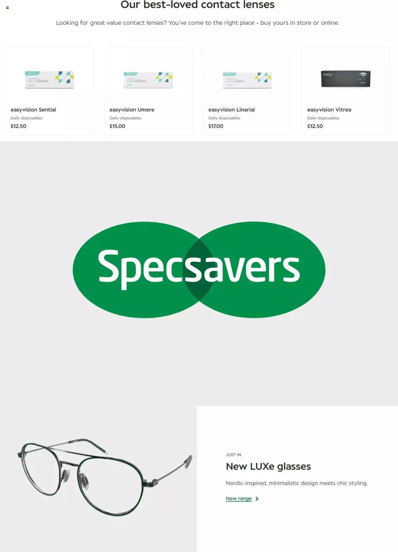 Specsavers offers from 4 July to 31 December 2023 - Catalogue Page 1