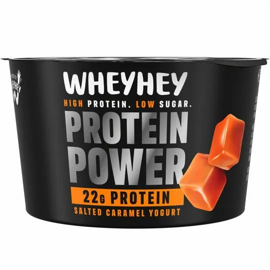 Wheyhey High Protein Salted Caramel Yogurt 200g