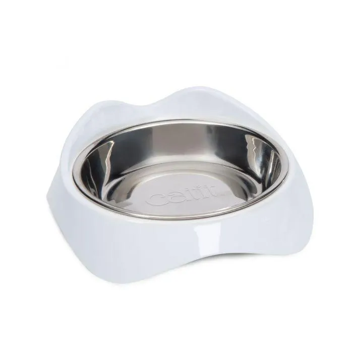 Catit Pix Single Food Dish White
