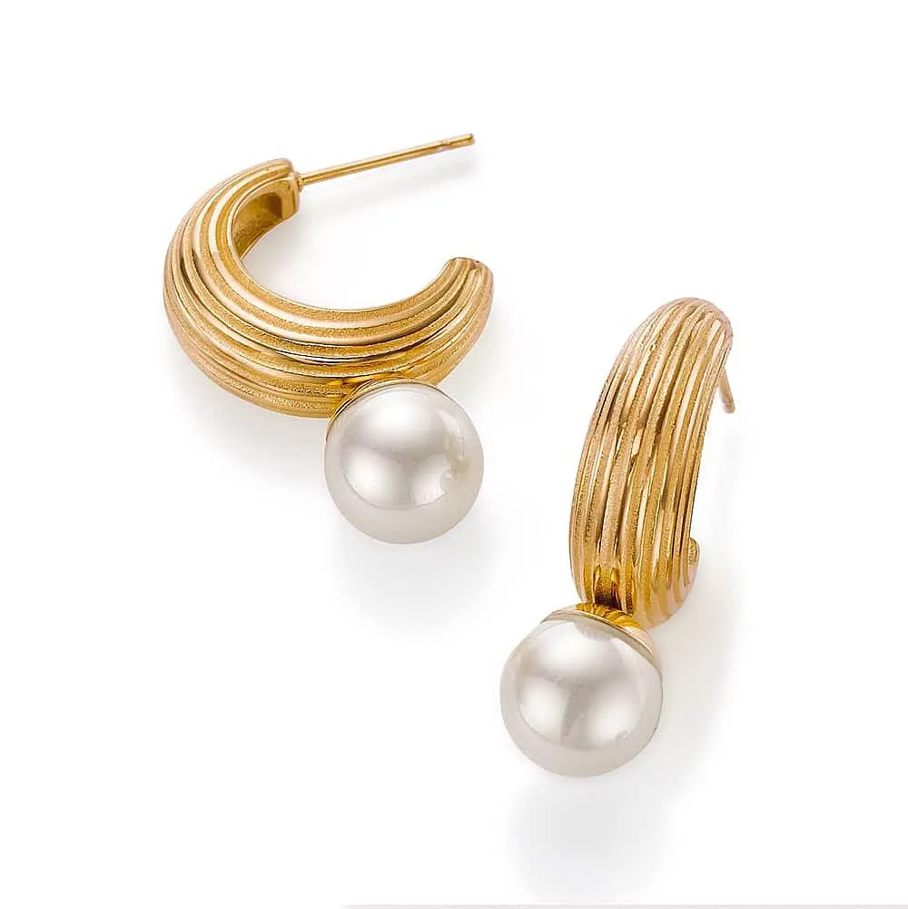 Flare for Drama Hoop Earrings