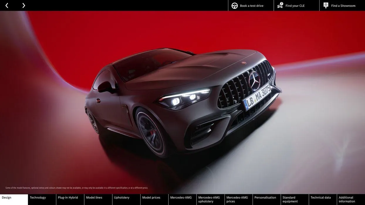 Mercedes Benz CLE Coupé from 10 August to 10 August 2025 - Catalogue Page 8