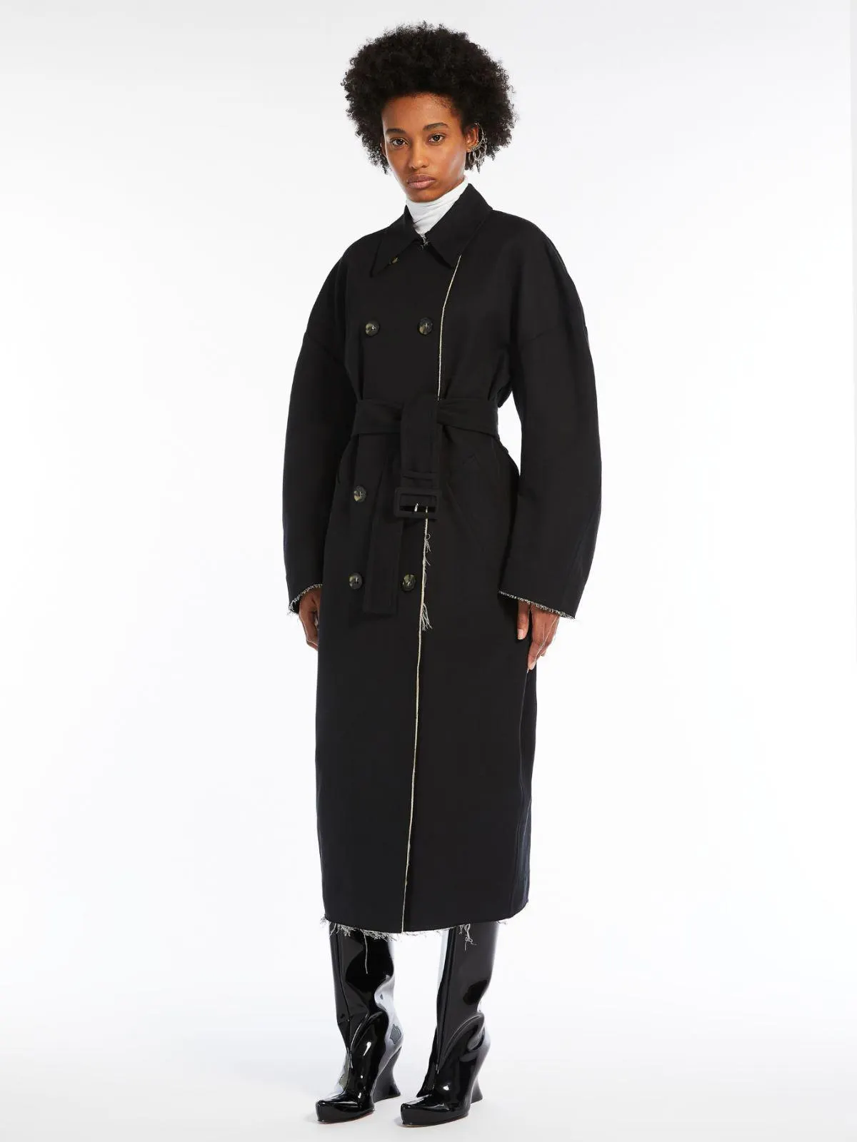 Cotton trench coat