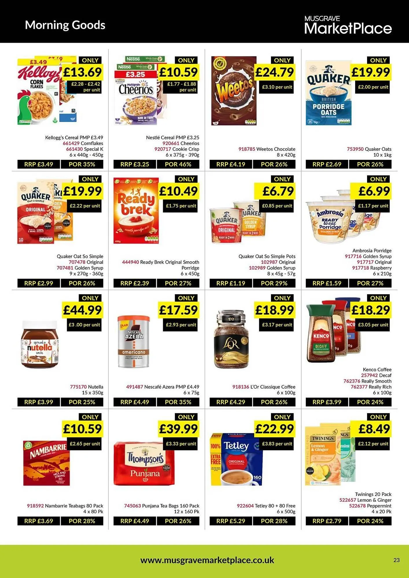 Musgrave MarketPlace leaflet from 9 March to 29 March 2026 - Catalogue Page 23