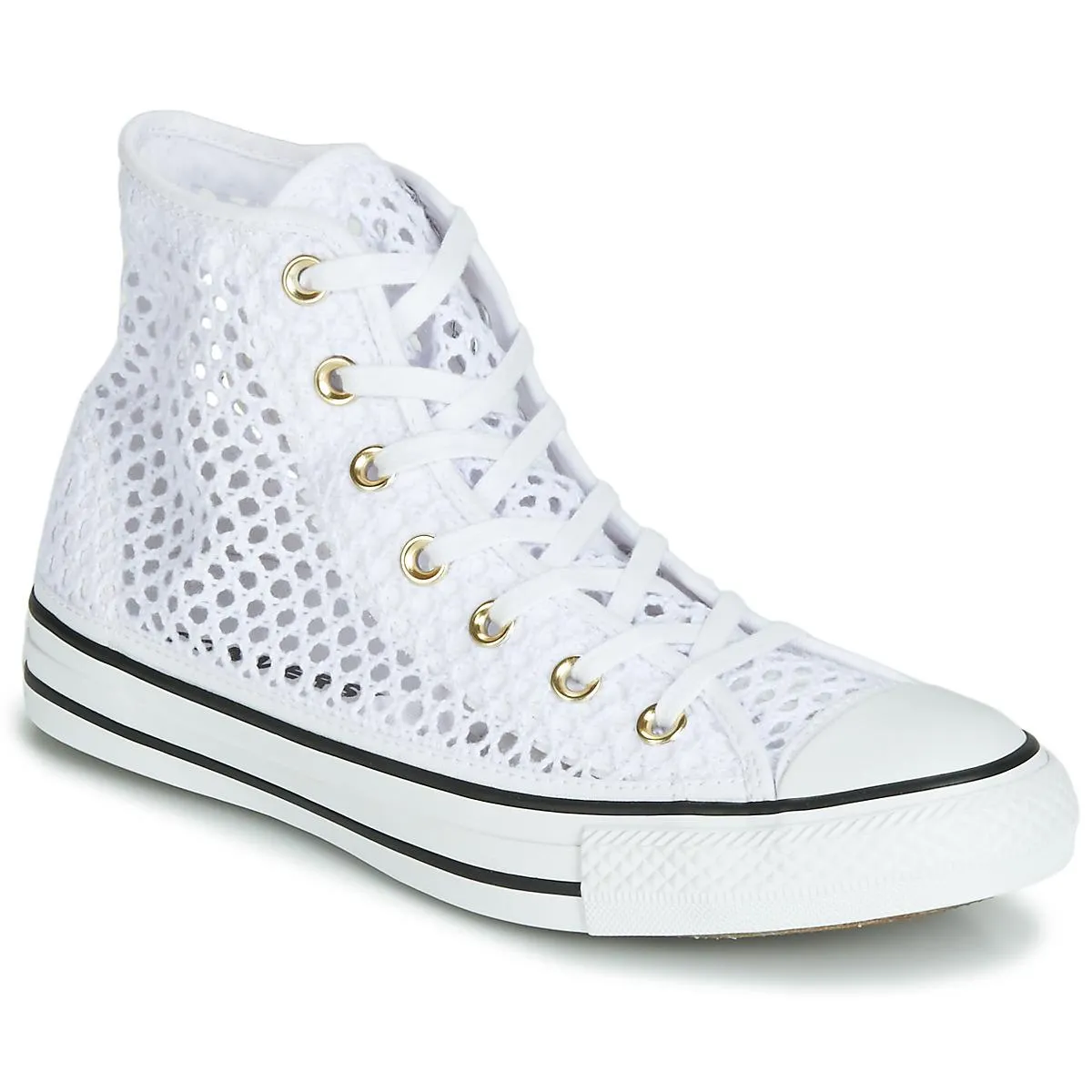 CHUCK TAYLOR ALL STAR HANDMADE CROCHET HI