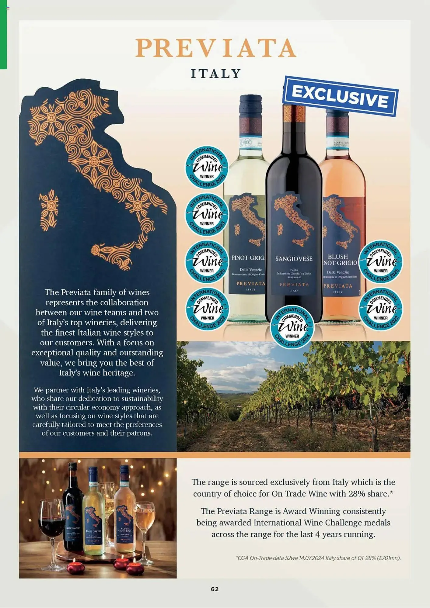 Booker Wholesale leaflet from 7 July to 1 January 2026 - Catalogue Page 62