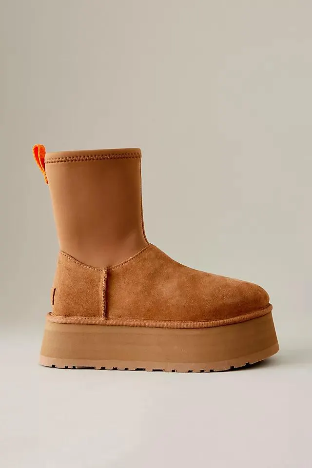 UGG Classic Dipper Suede Platform Boots