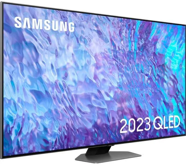 SAMSUNG Q80C 55 inch Smart 4K Ultra HD HDR QLED TV (2023) - QE55Q80C