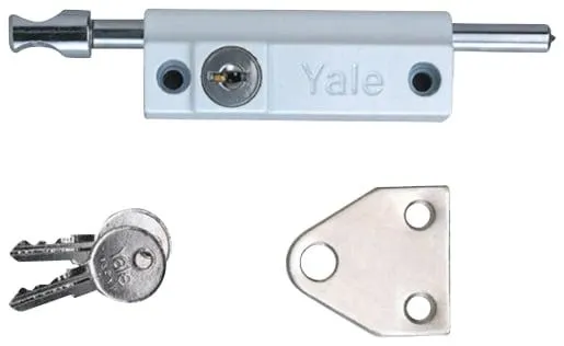 Yale P-124-WE Multi-Purpose Door Bolt - White