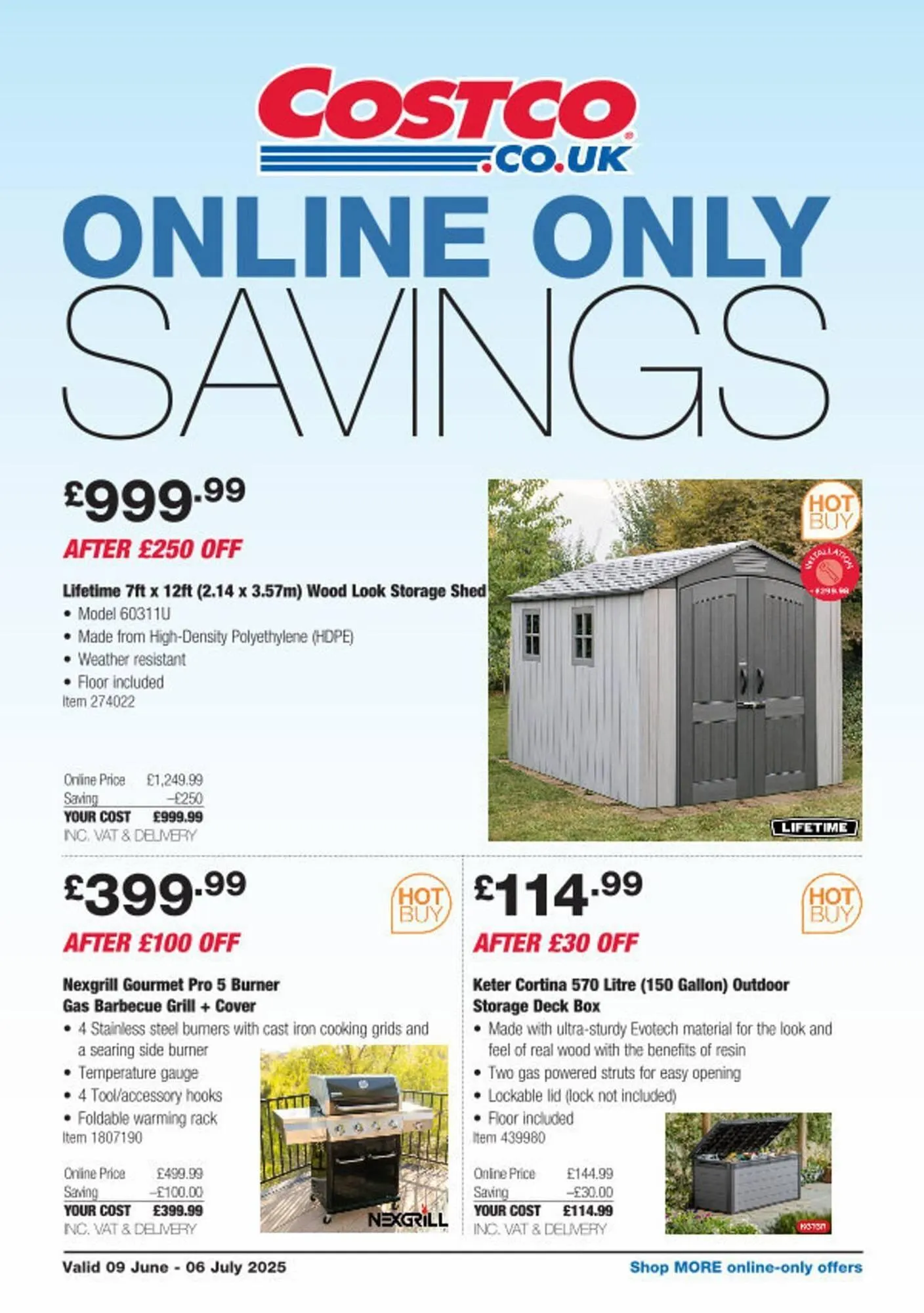 Costco leaflet from 9 June to 6 July 2025 - Catalogue Page 27