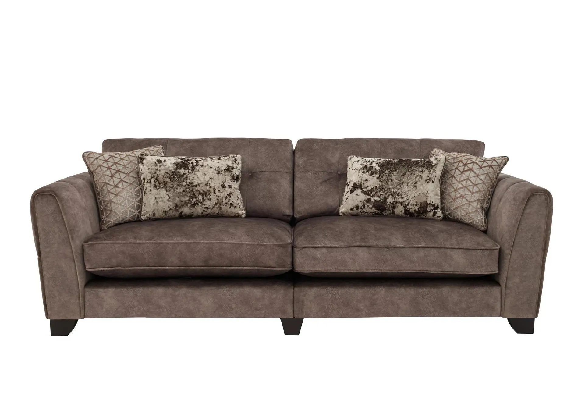 Ariana 4 Seater Fabric Classic Back Sofa