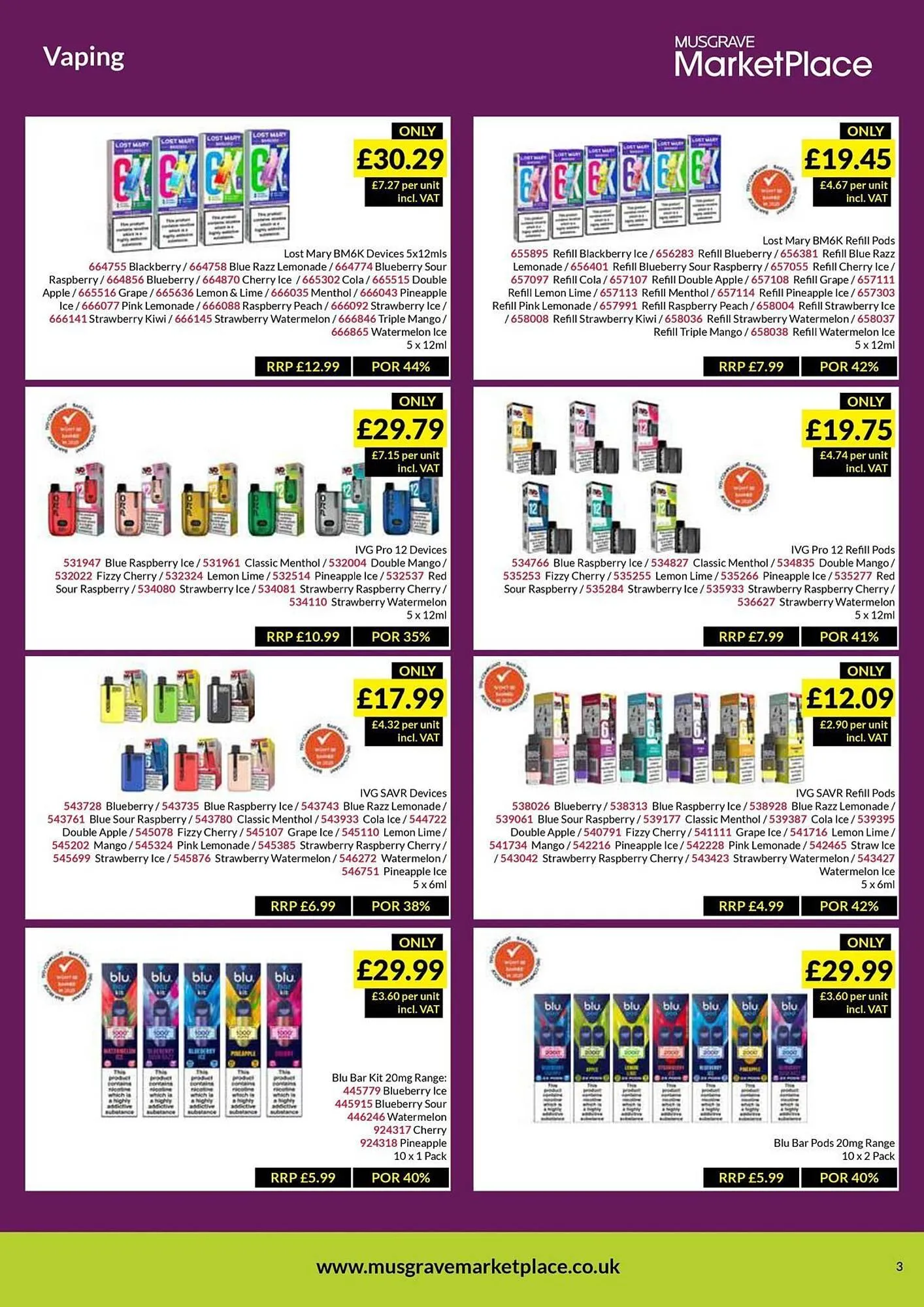 Musgrave MarketPlace leaflet from 23 April to 11 May 2025 - Catalogue Page 3