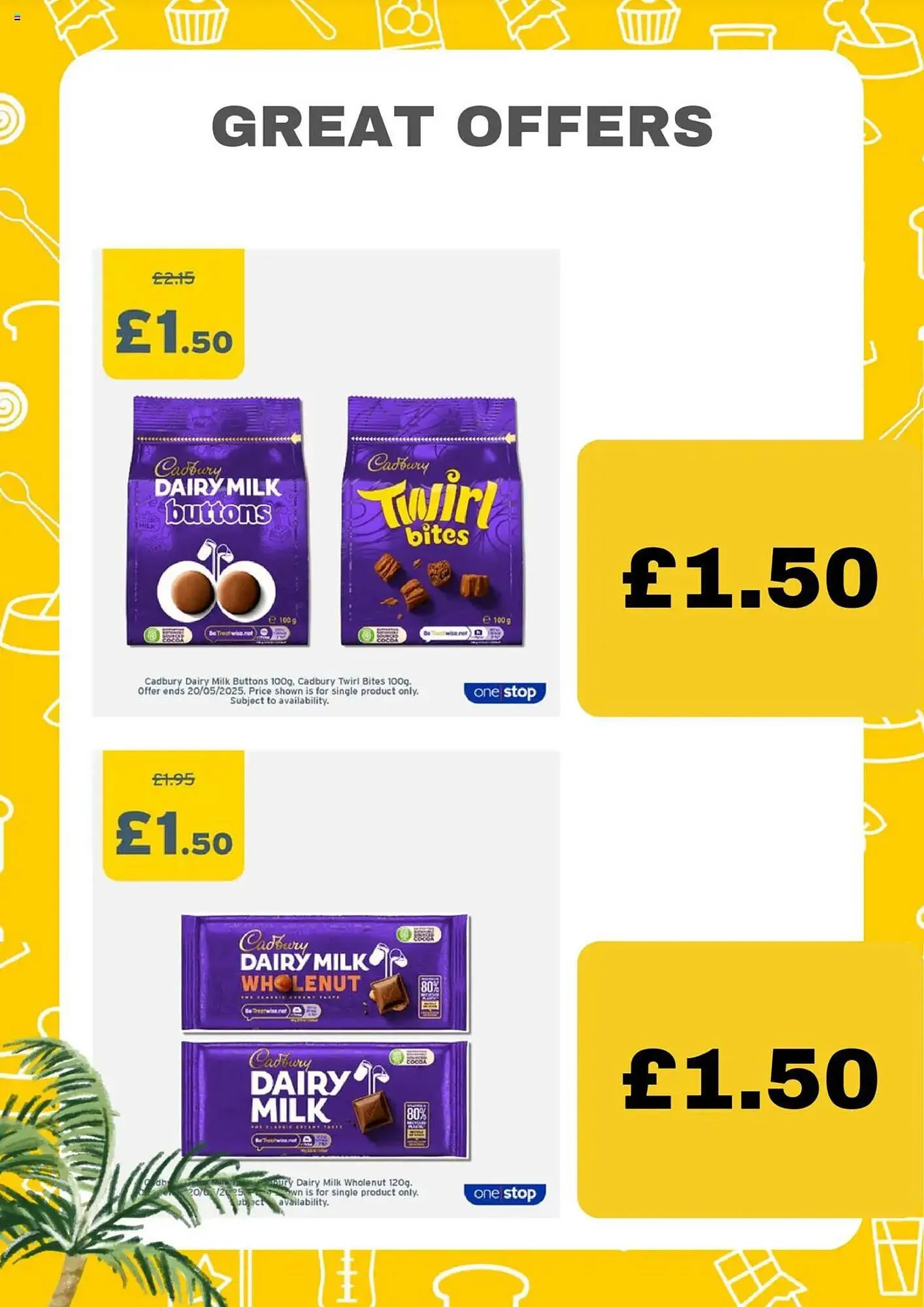 One Stop leaflet from 29 April to 28 June 2025 - Catalogue Page 3