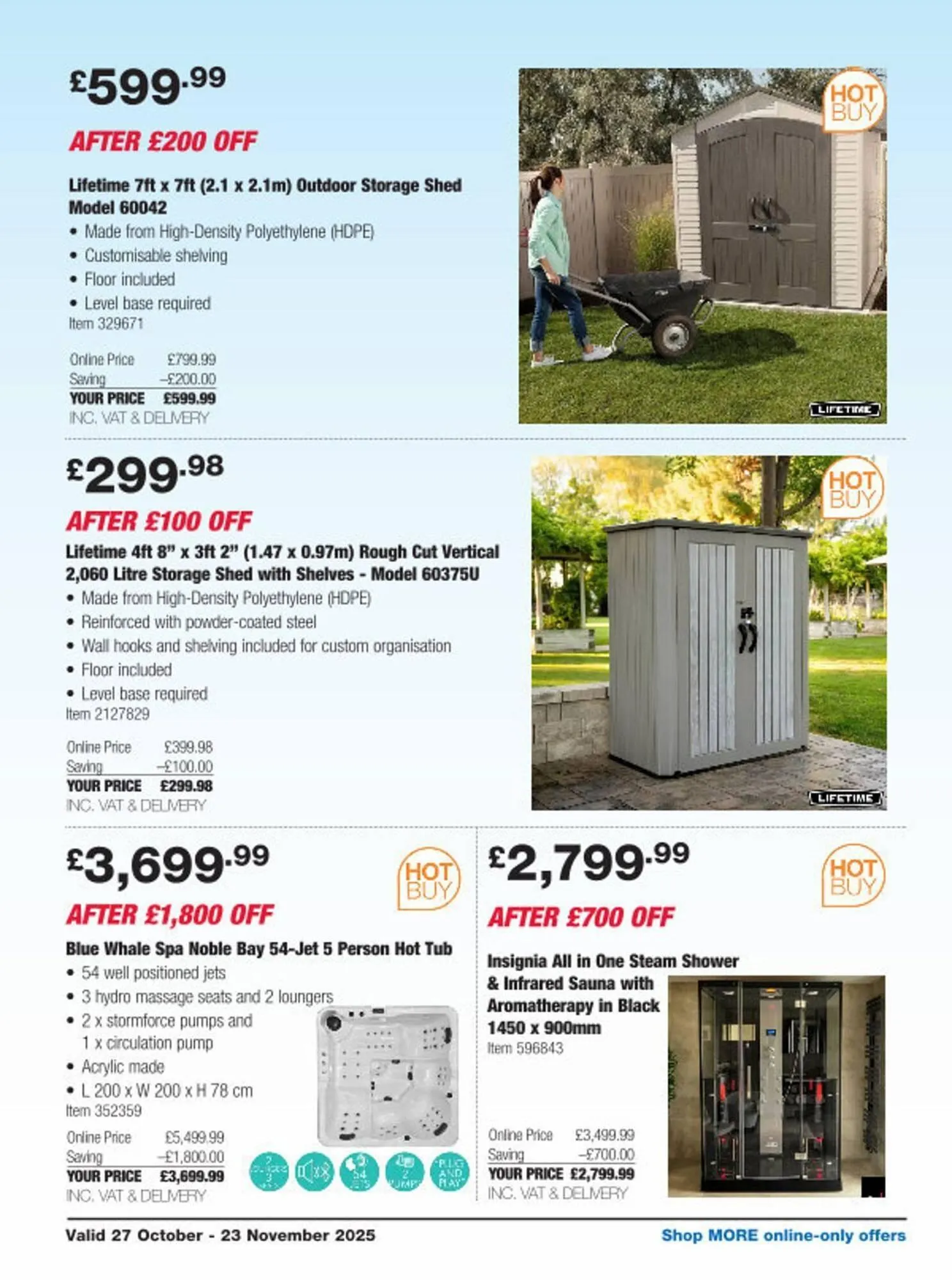 Costco leaflet from 27 October to 23 November 2025 - Catalogue Page 27