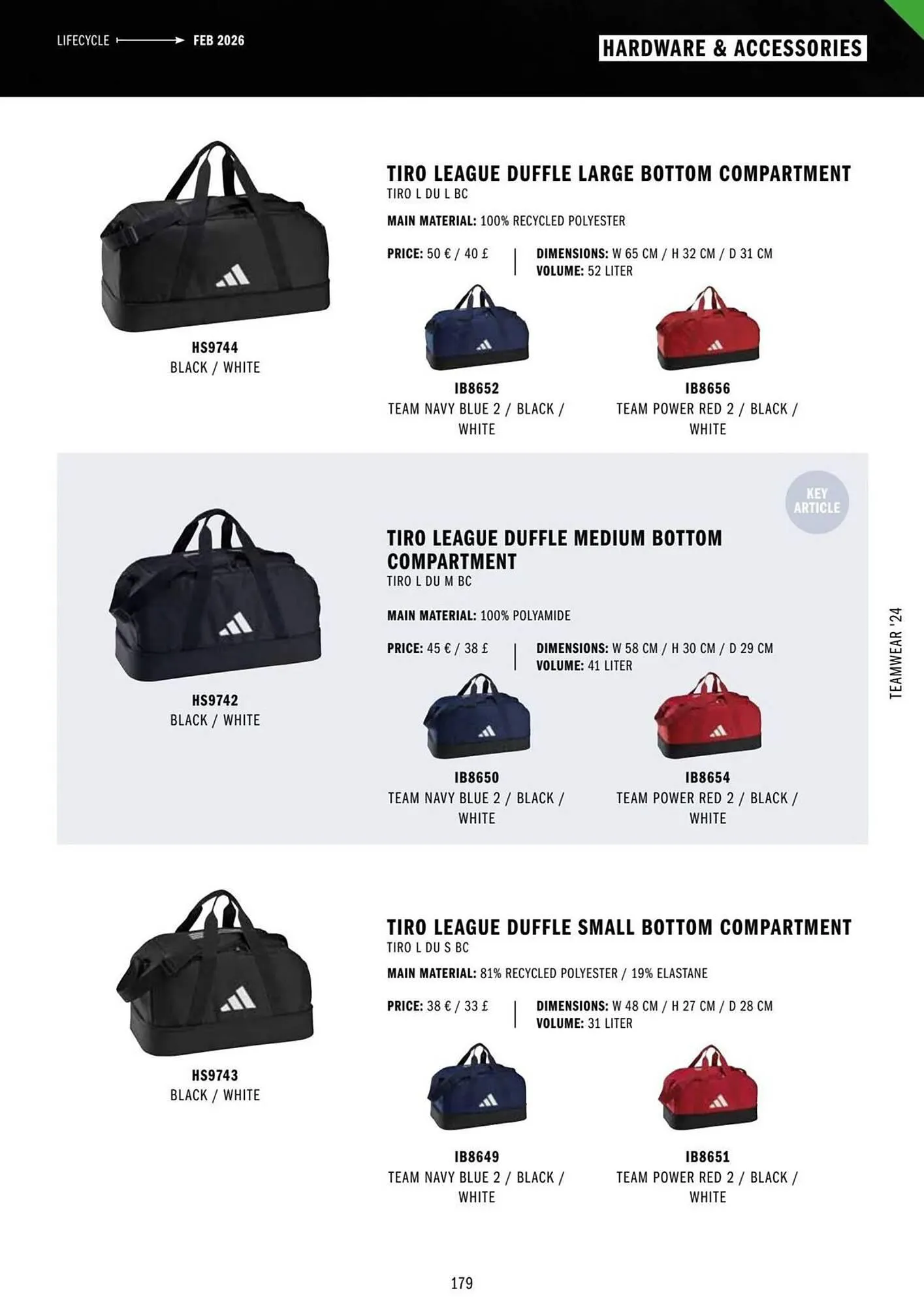 Adidas leaflet from 11 March to 31 December 2024 - Catalogue Page 179