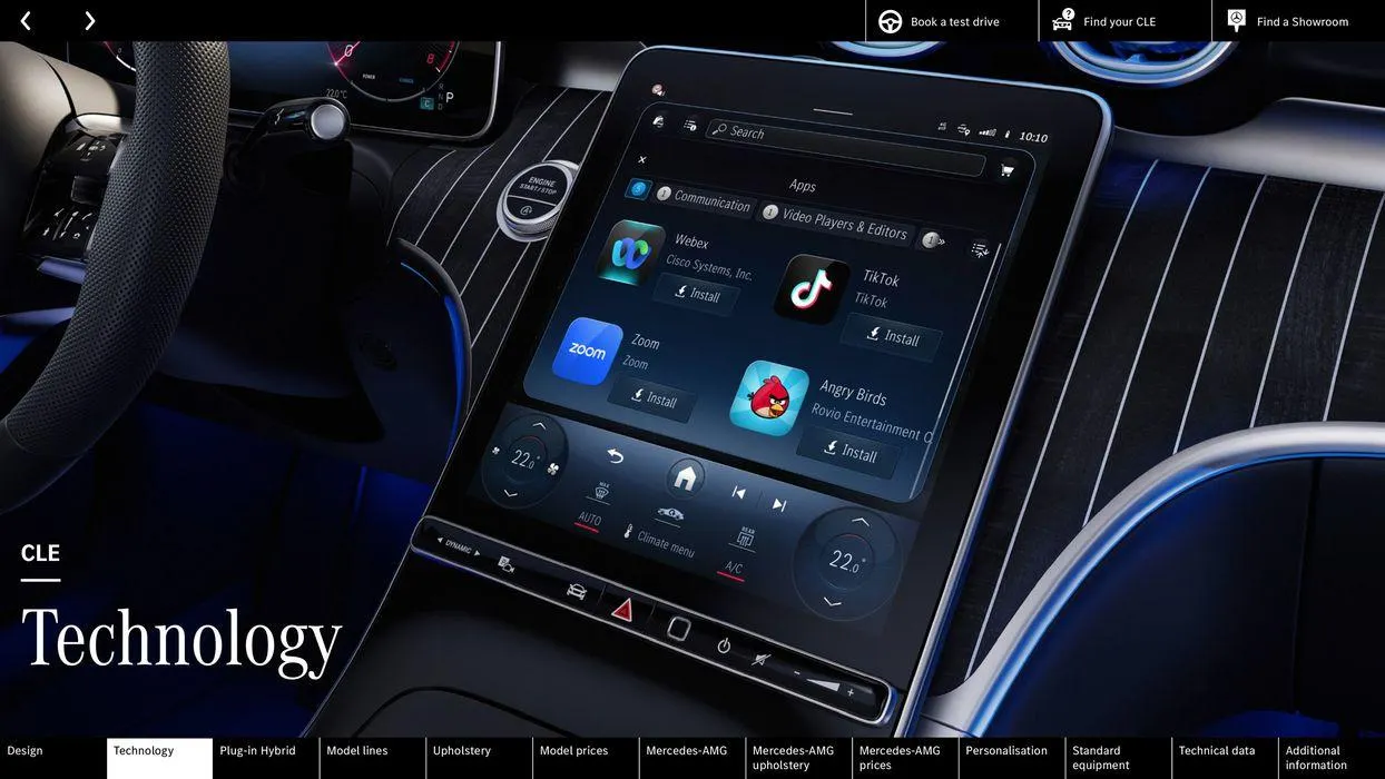 Mercedes Benz CLE Coupé from 22 August to 22 August 2025 - Catalogue Page 12