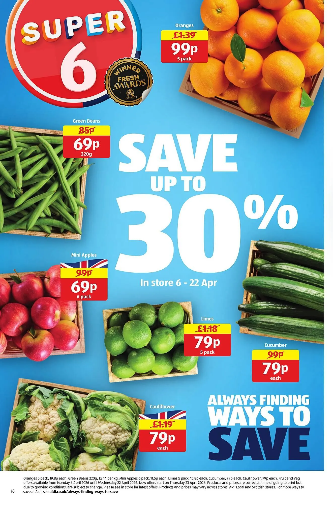 Aldi leaflet from 16 April to 19 April 2026 - Catalogue Page 18