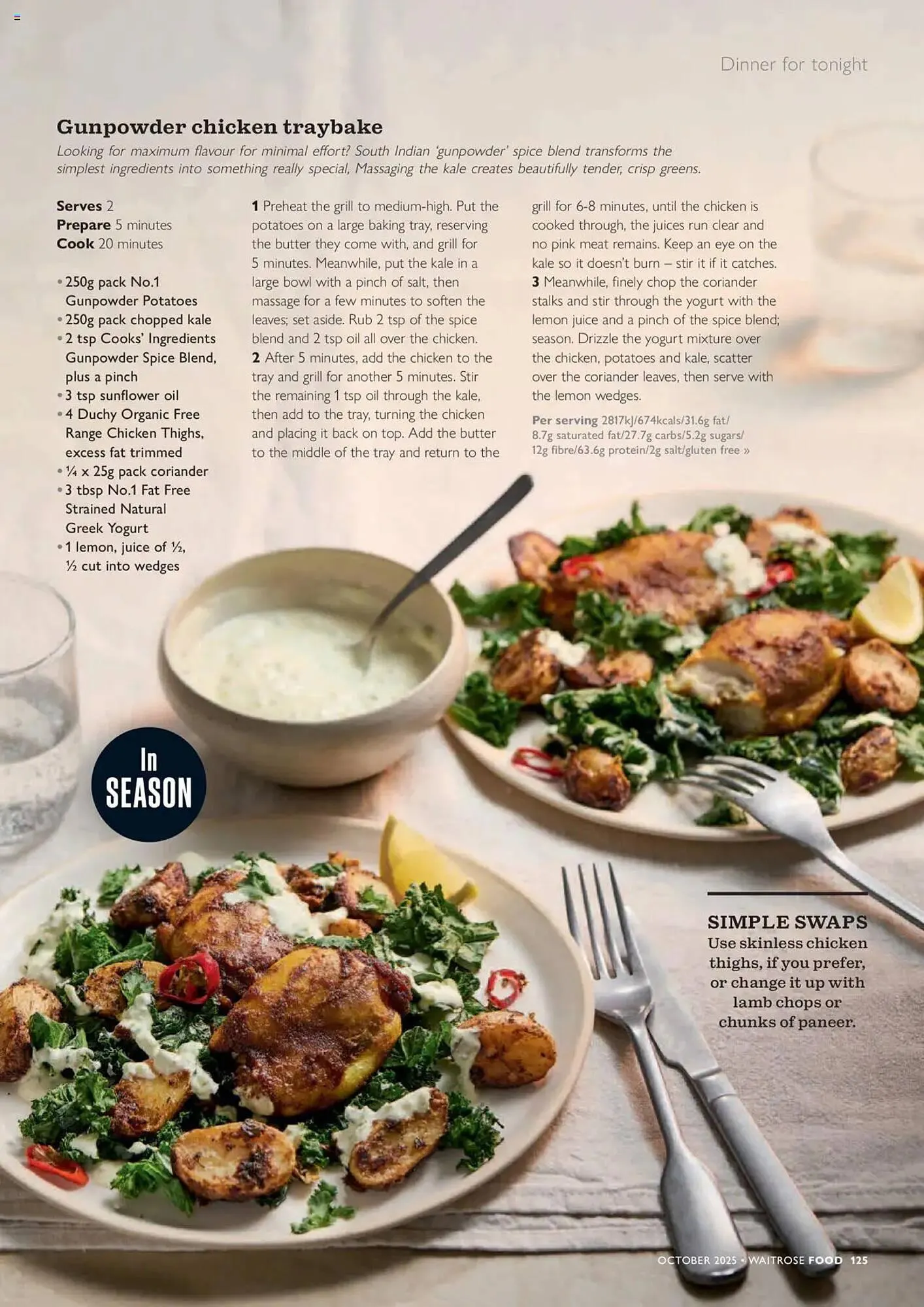 Waitrose catalogue from 1 October to 1 November 2025 - Catalogue Page 125