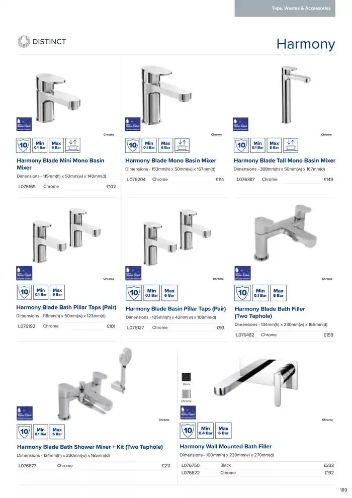 Bathroom Collection 2025 from 6 February to 31 December 2025 - Catalogue Page 191