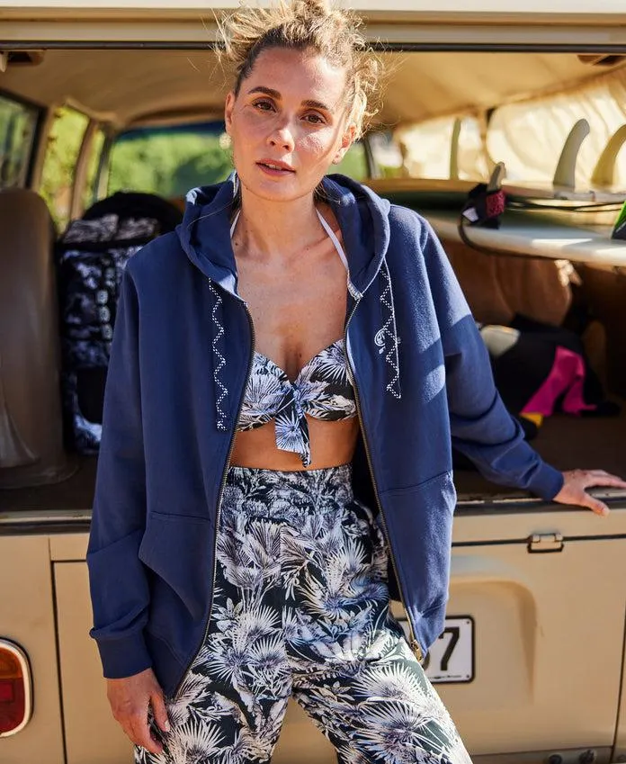 Nikki Womens Organic Zip Hoodie