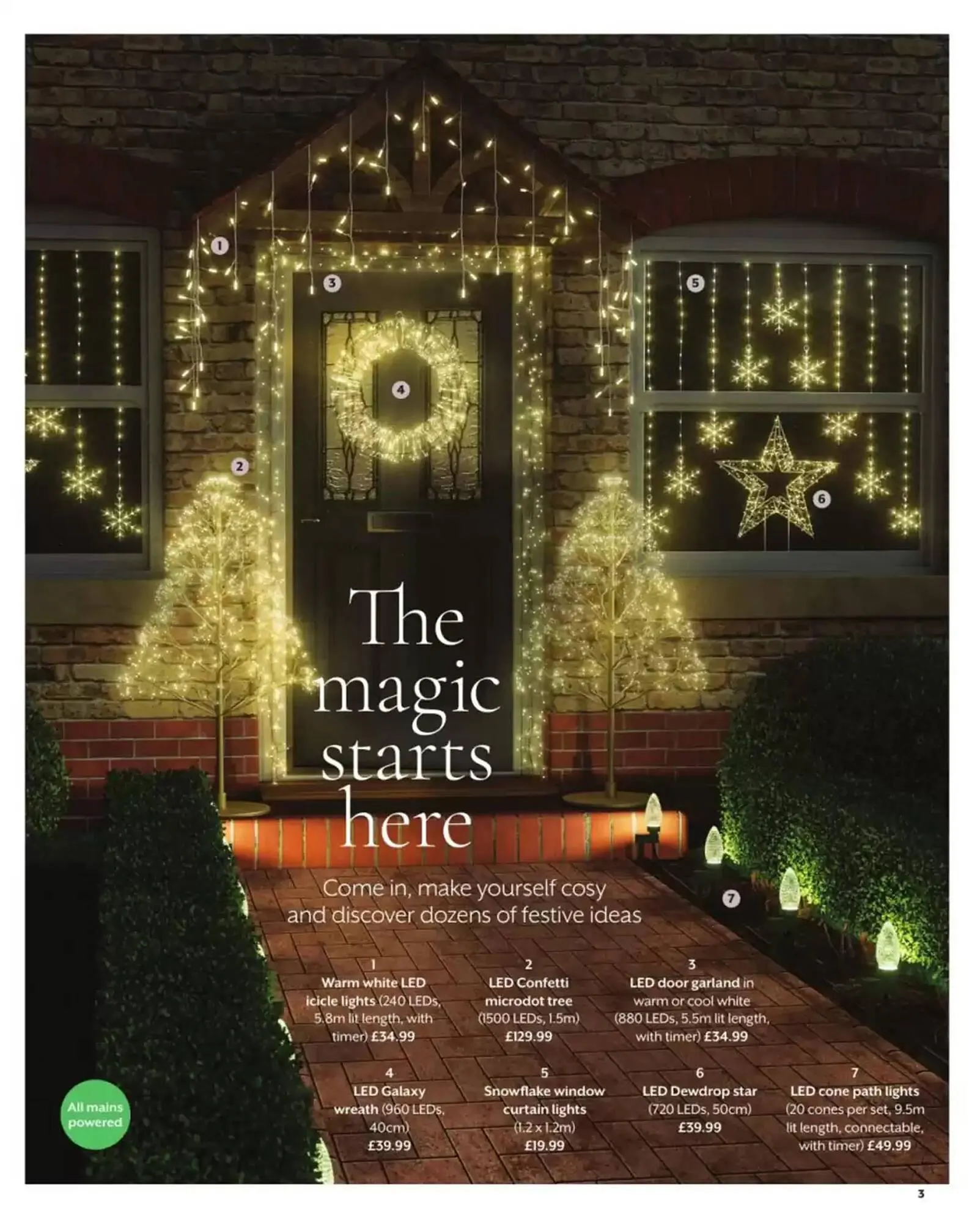 Squires Garden Centres leaflet from 26 November to 31 December 2024 - Catalogue Page 3