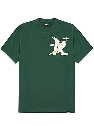 Storms In Heaven printed cotton T-shirt