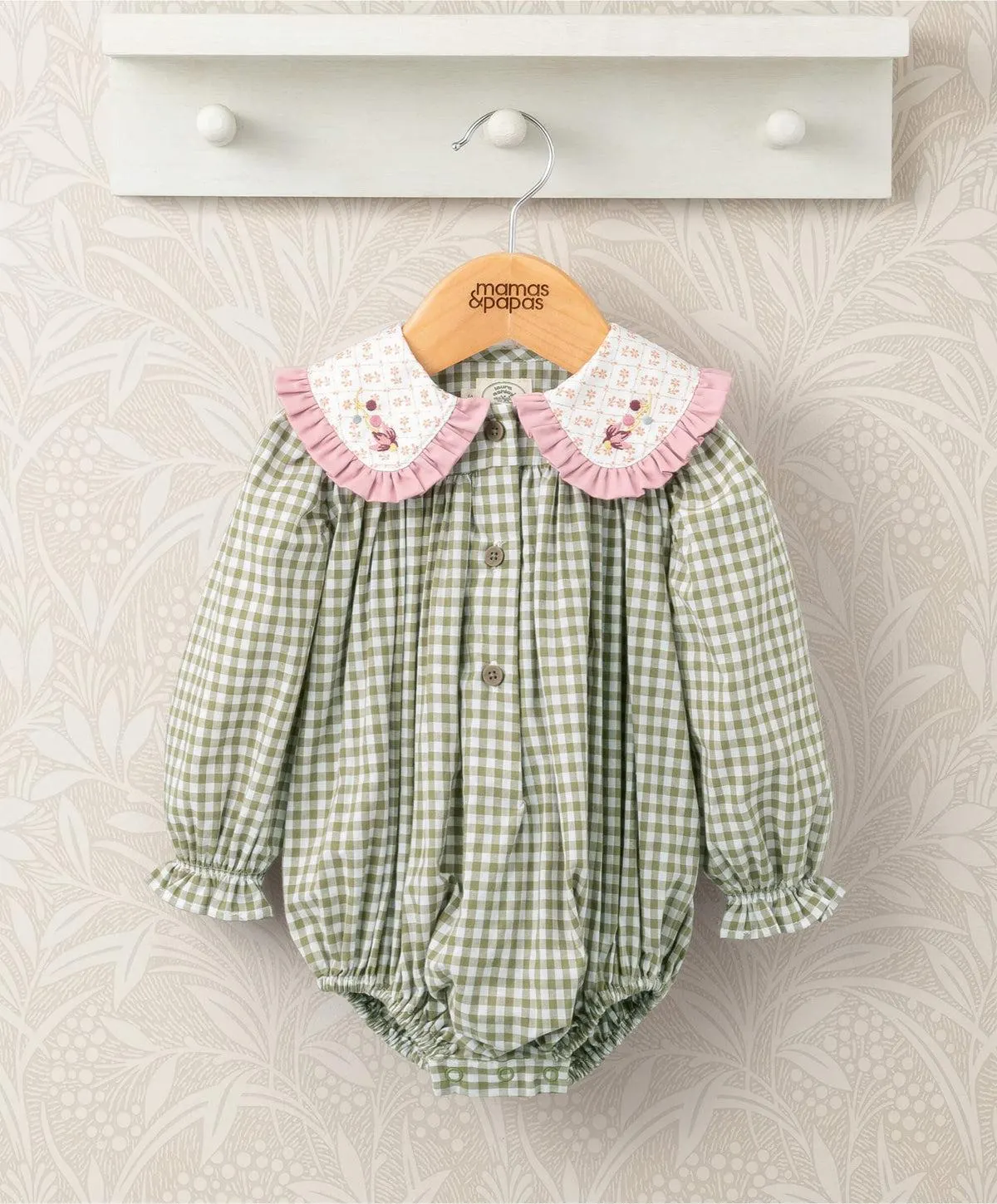 Laura Ashley Oversized Collar Romper