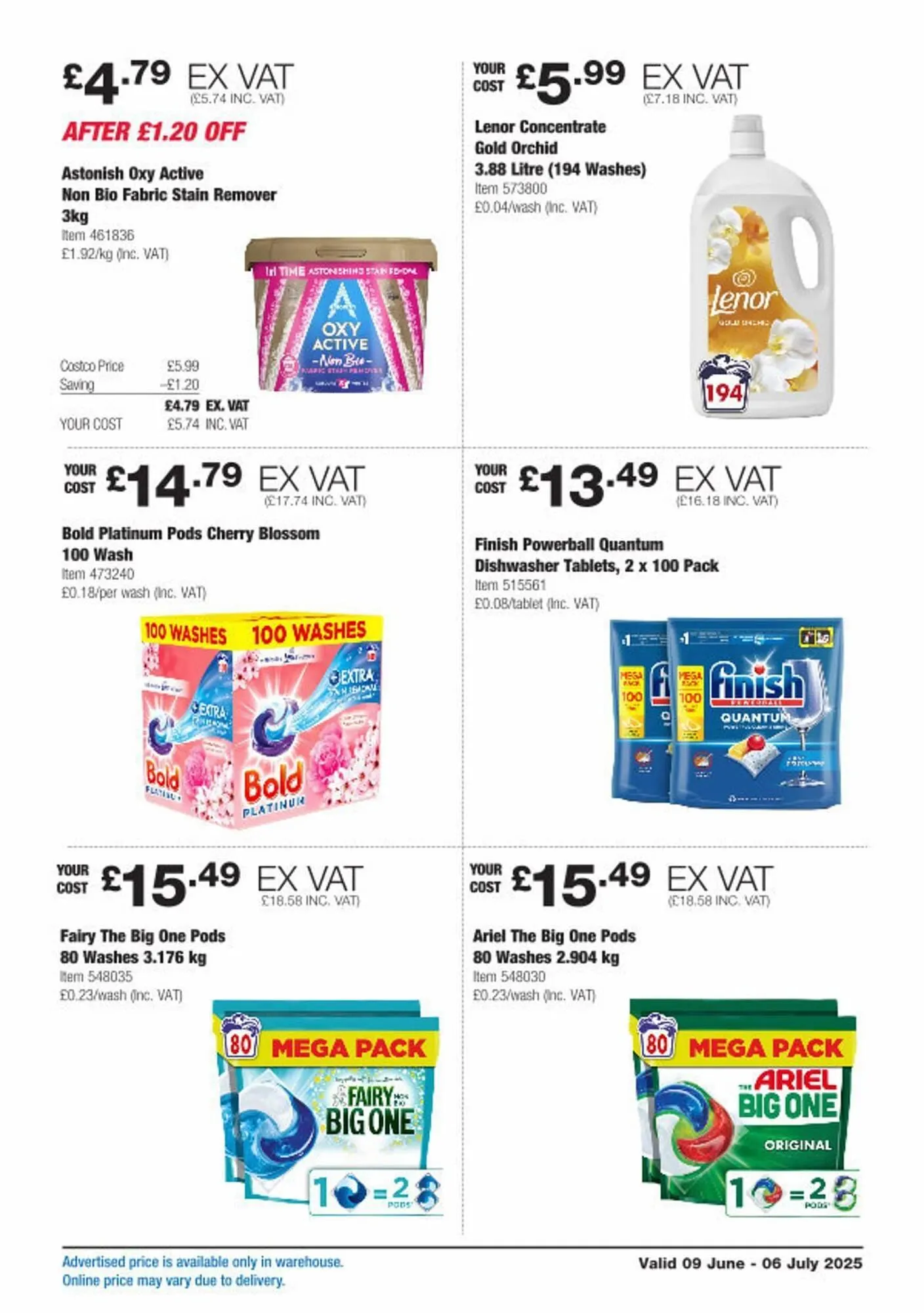 Costco leaflet from 9 June to 6 July 2025 - Catalogue Page 24
