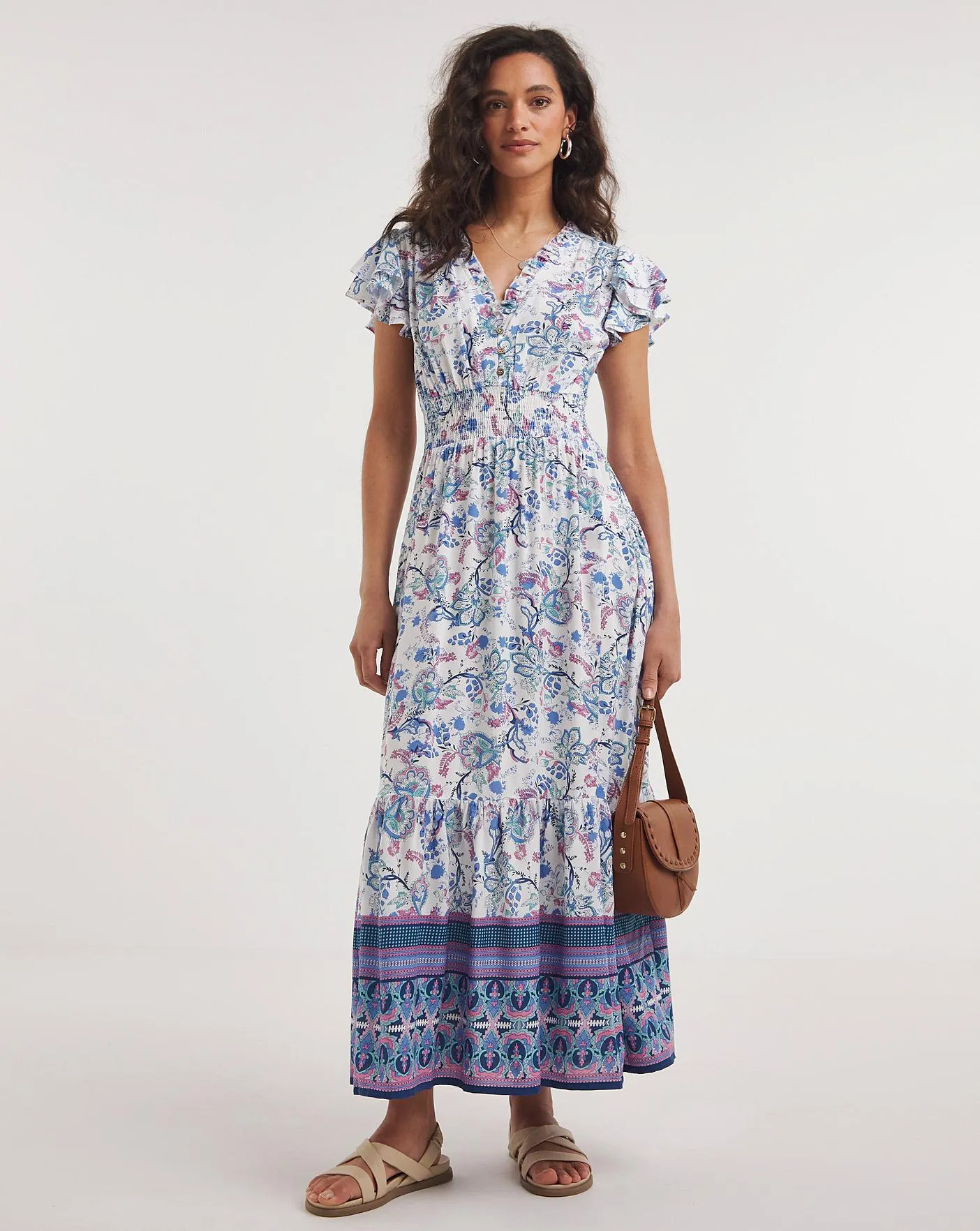Joe Browns Beautiful Boho Blue Maxi Dress
