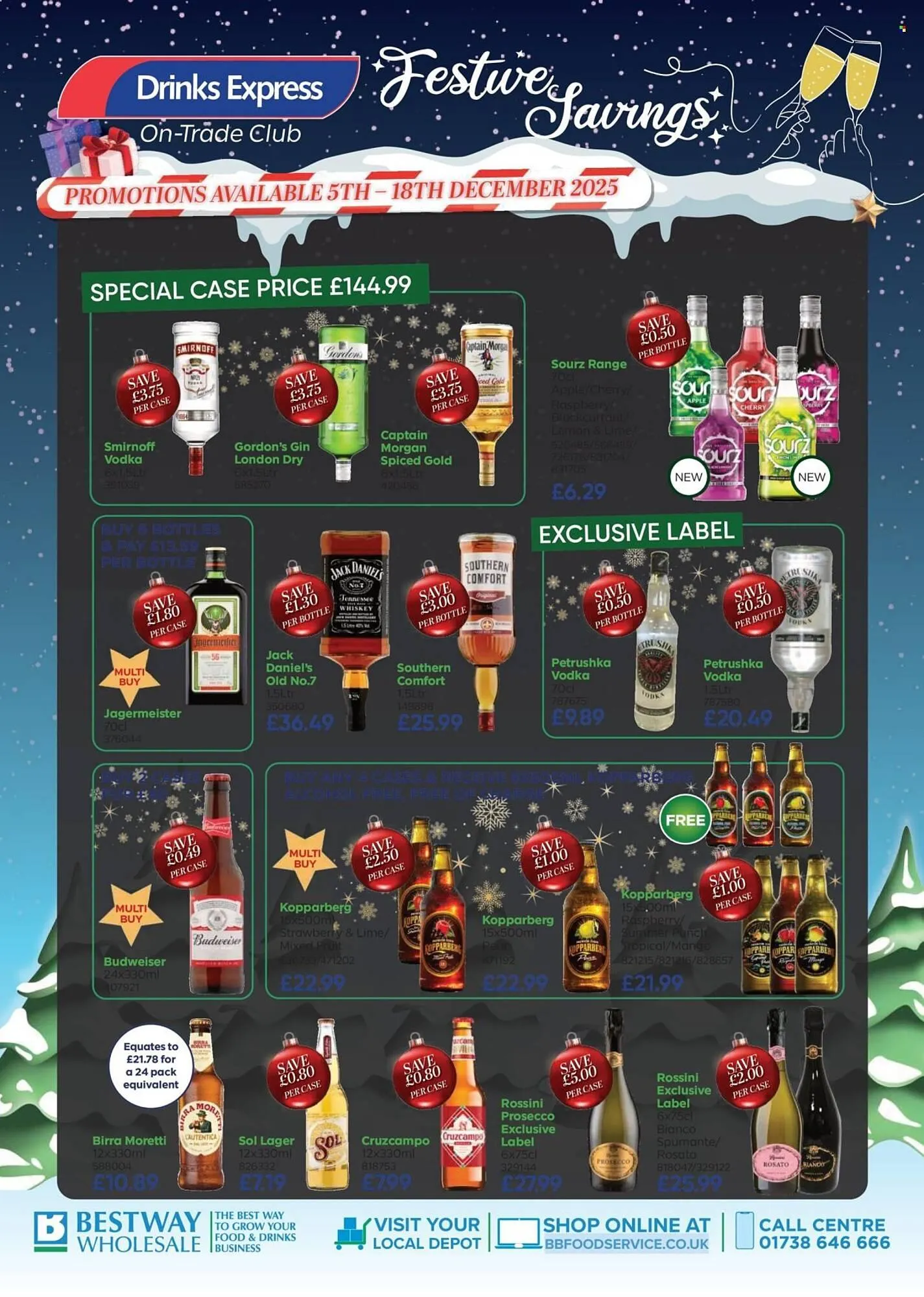 Bestway leaflet from 5 December to 18 December 2025 - Catalogue Page 1