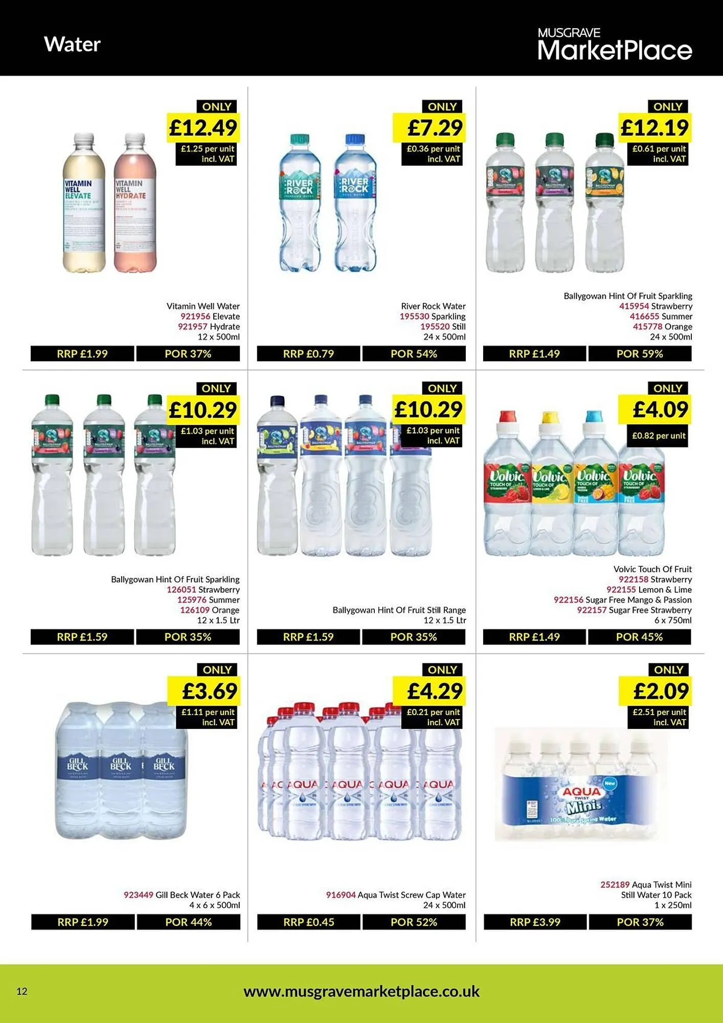 Musgrave MarketPlace leaflet from 9 March to 29 March 2026 - Catalogue Page 12