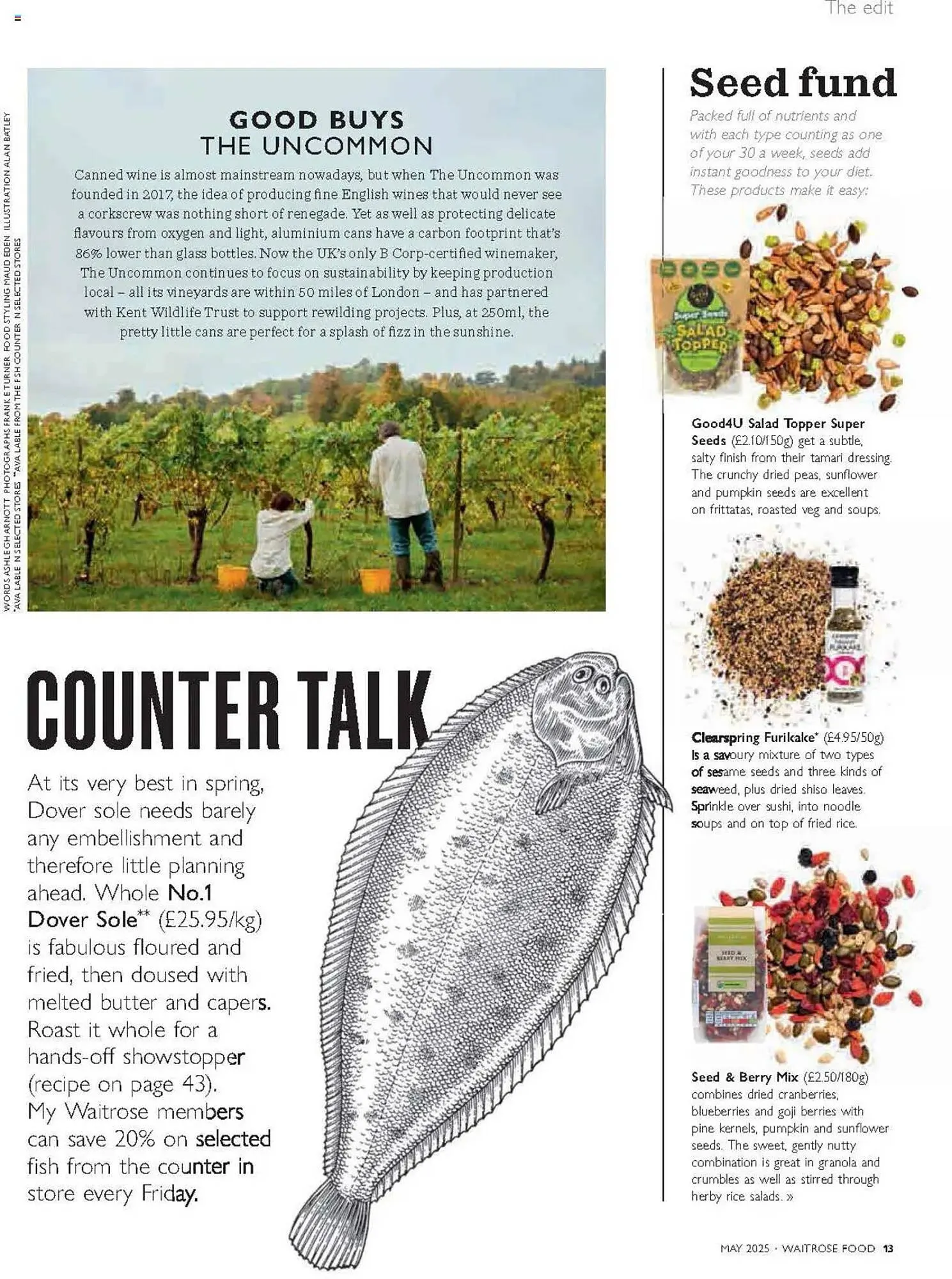 Waitrose leaflet from 1 May to 31 May 2025 - Catalogue Page 13