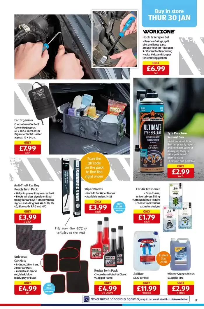 Aldi weekly offers from 24 January to 7 February 2025 - Catalogue Page 17