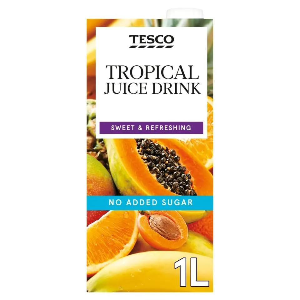 Tesco Tropical Juice Drink 1 Litre
