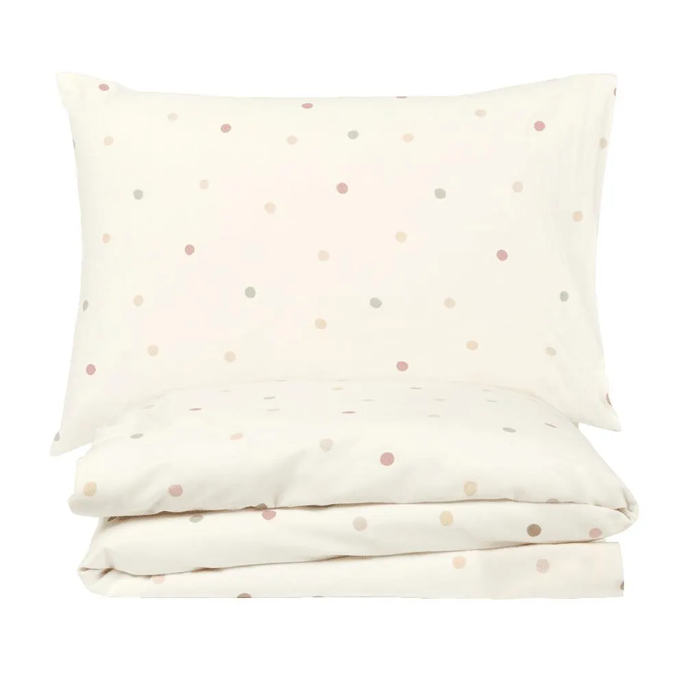 Pastel Spot Bedding Set, Toddler