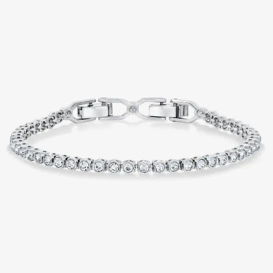 Emily Clear Crystal Tennis Bracelet