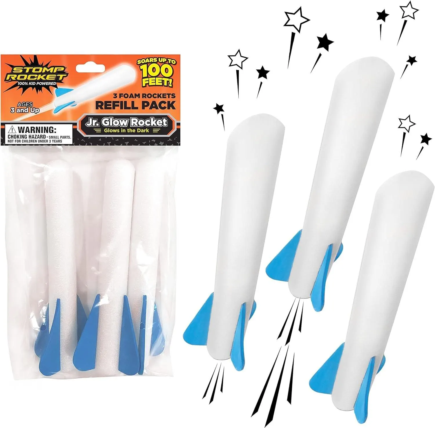 TKC Stomp Rocket Glow Refill Pack