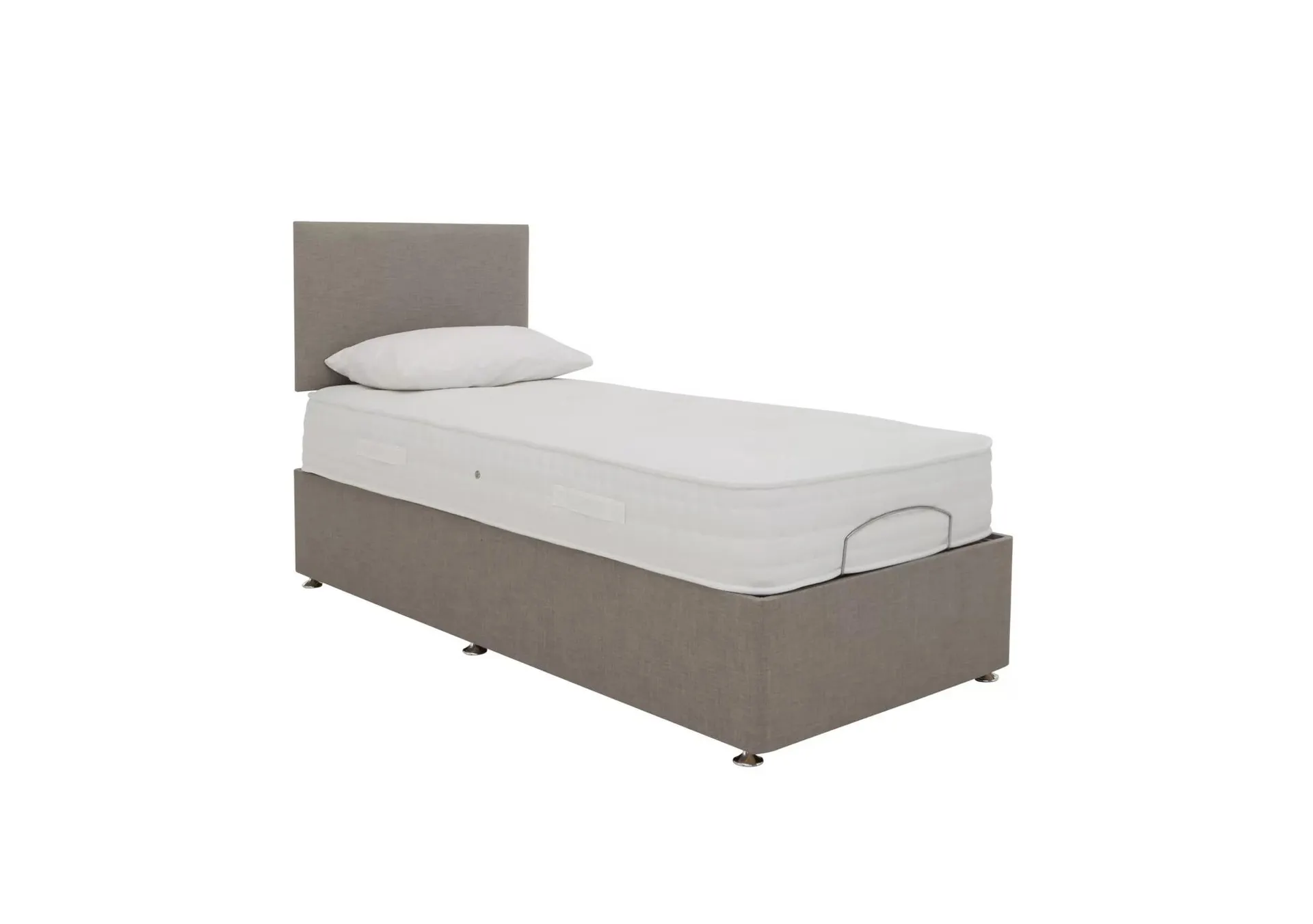 Motion Pocket Adjustable Divan with Illusion Headboard