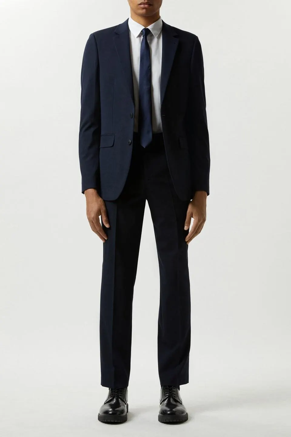 Slim Fit Navy Essential Suit Jacket