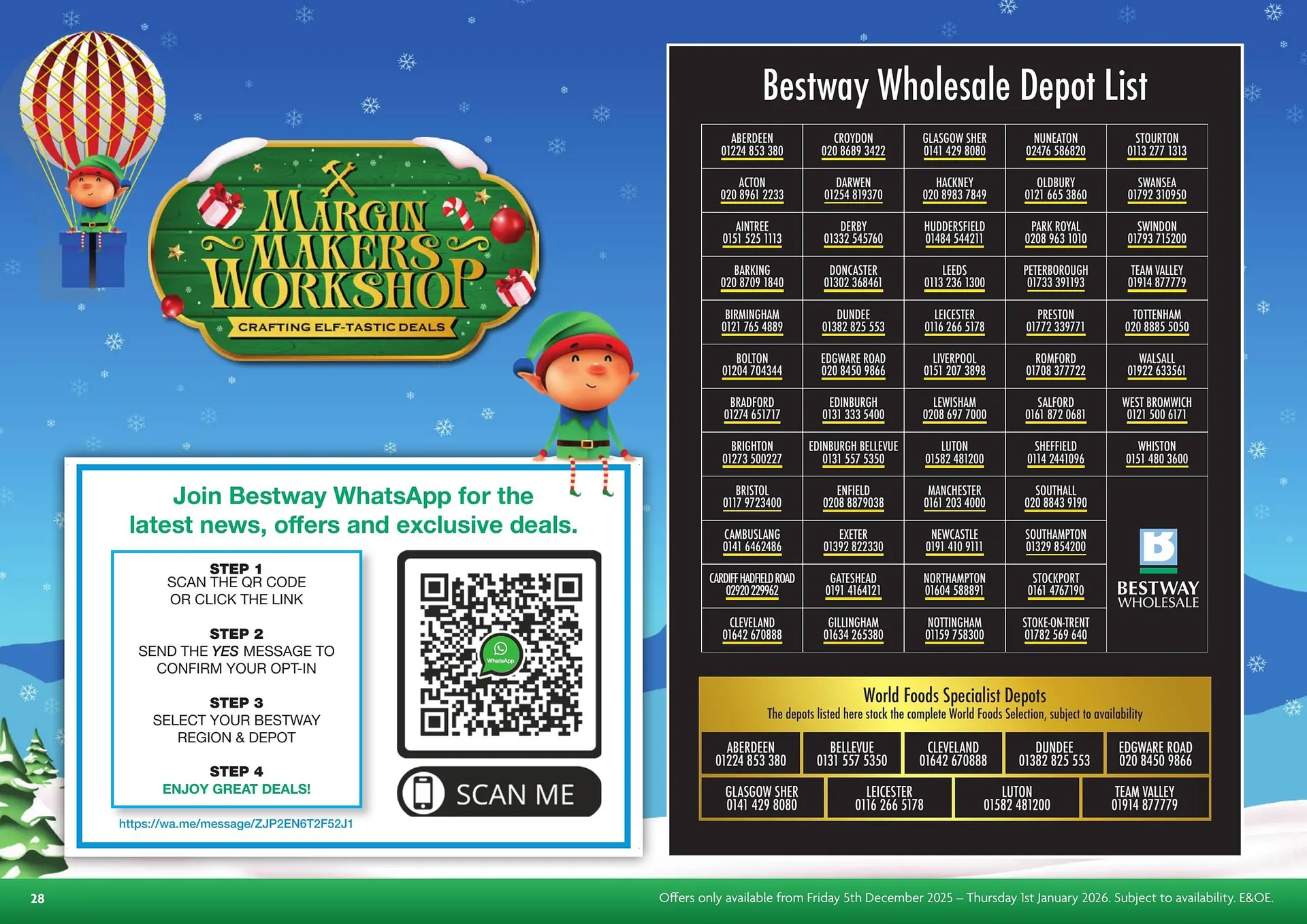 Bestway leaflet from 5 December to 1 January 2026 - Catalogue Page 28