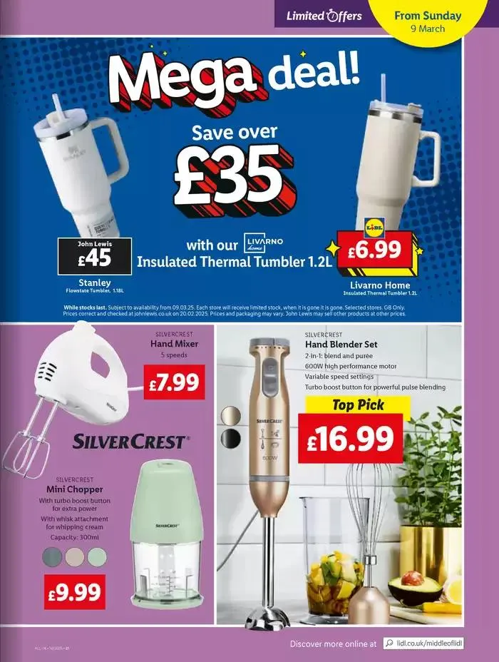 Current bargains and offers from 6 March to 12 March 2025 - Catalogue Page 21