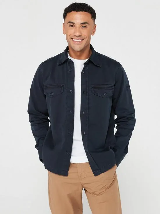 Lovelock Overshirt - Dark Blue