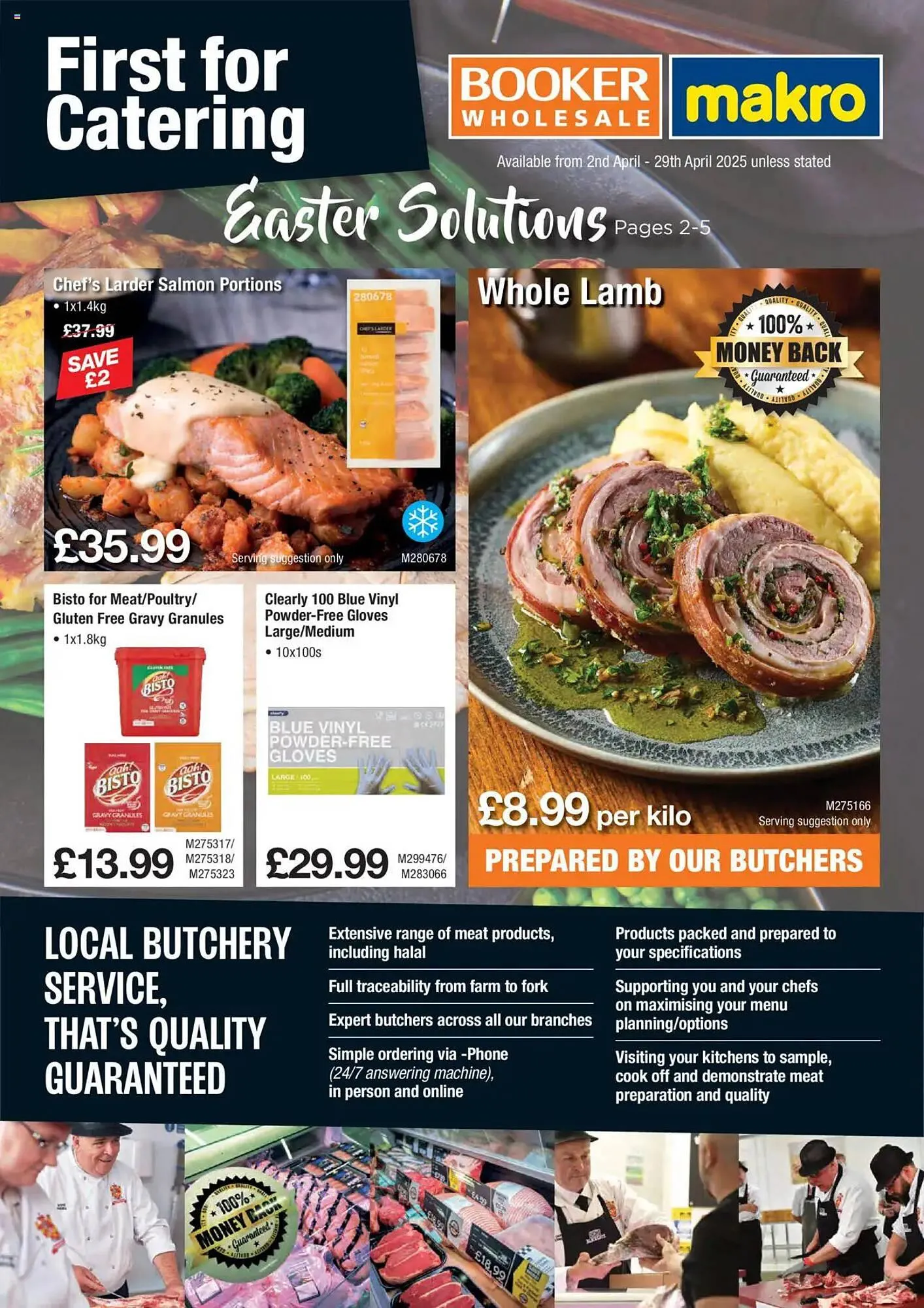 Booker Wholesale leaflet from 2 April to 29 April 2025 - Catalogue Page 1